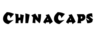 ChinaCaps Font Image