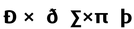 DaxWide Expert Font Image
