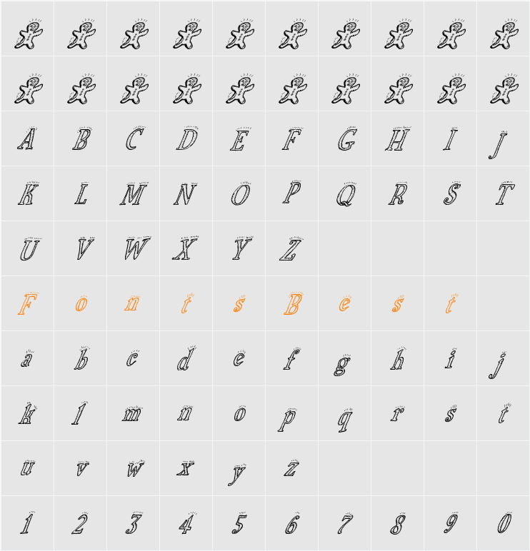 Biscuit Made Character Map