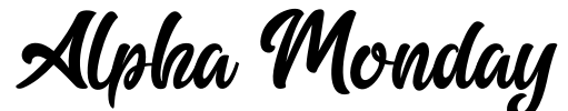 Alpha Monday Font Image