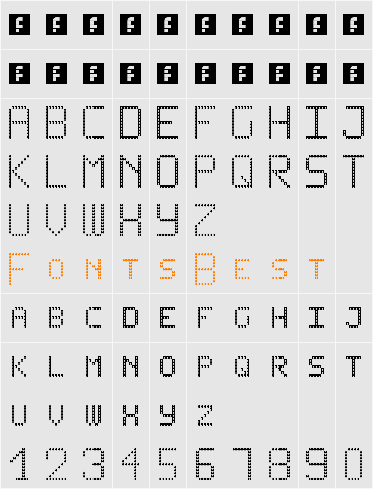 Begin from A Character Map