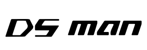DS man Font Image