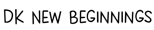 DK New Beginnings Font Image