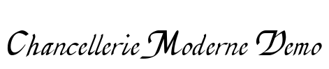 Chancellerie Moderne Demo