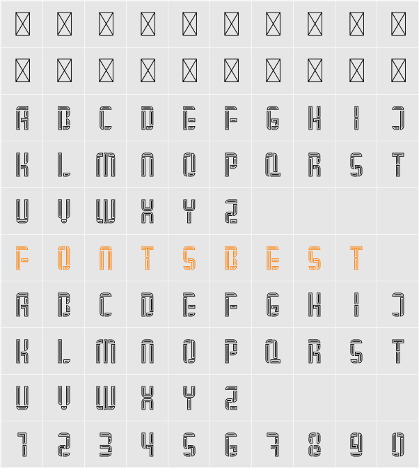 Asgerion Character Map