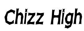 Chizz High Font Image