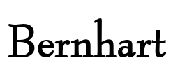 Bernhart Font Image