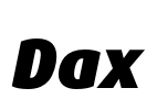 Dax Font Image