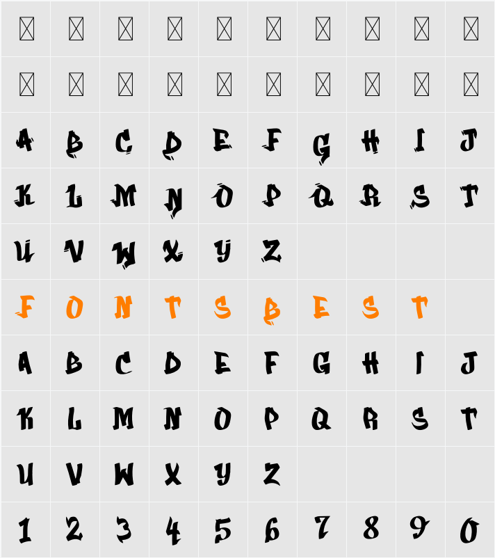 Babayaro Character Map
