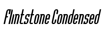 Flintstone Condensed