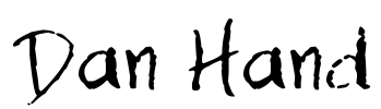 Dan Hand Font Image