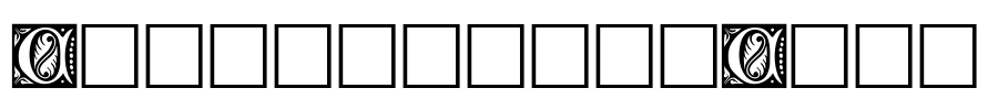 ChristensenCaps Font Image