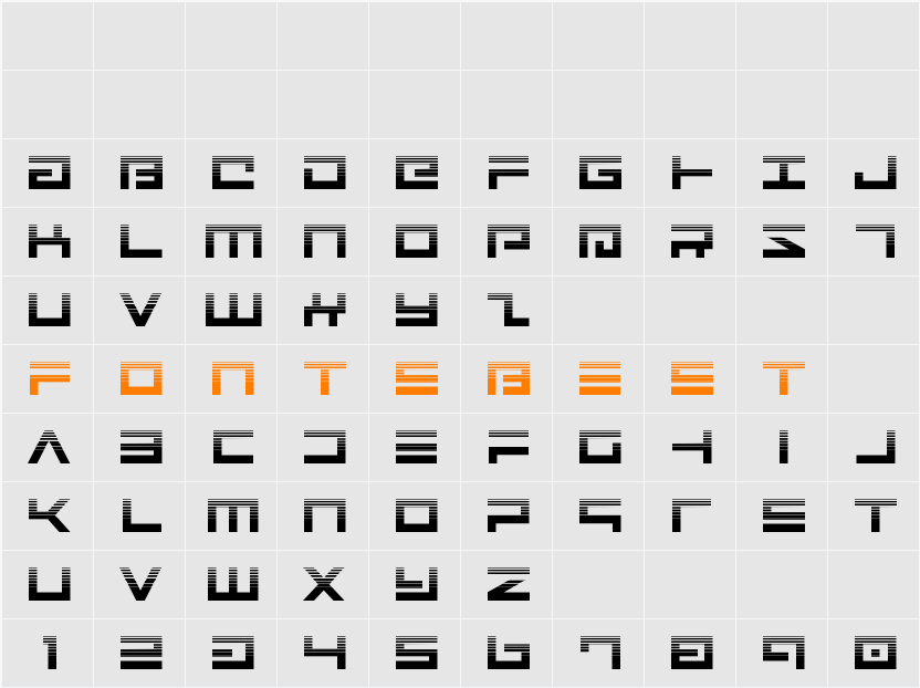 Avenger Haltone Character Map