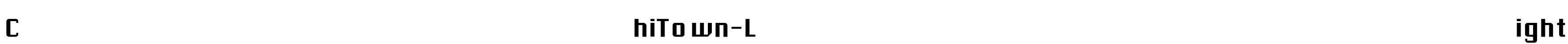 ChiTown-Light Font Image