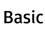 Basic Font Image
