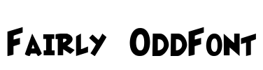 Fairly OddFont