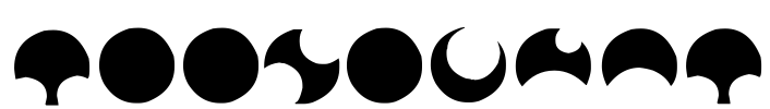 Moonogram Font Image