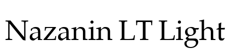 Nazanin LT Light