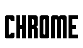 Chrome Font Image