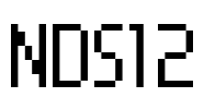 NDS12 Font Image