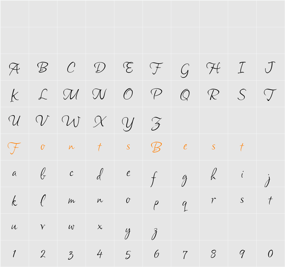 Clarissa Character Map