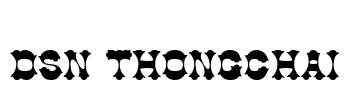 DSN ThongChai Font Image