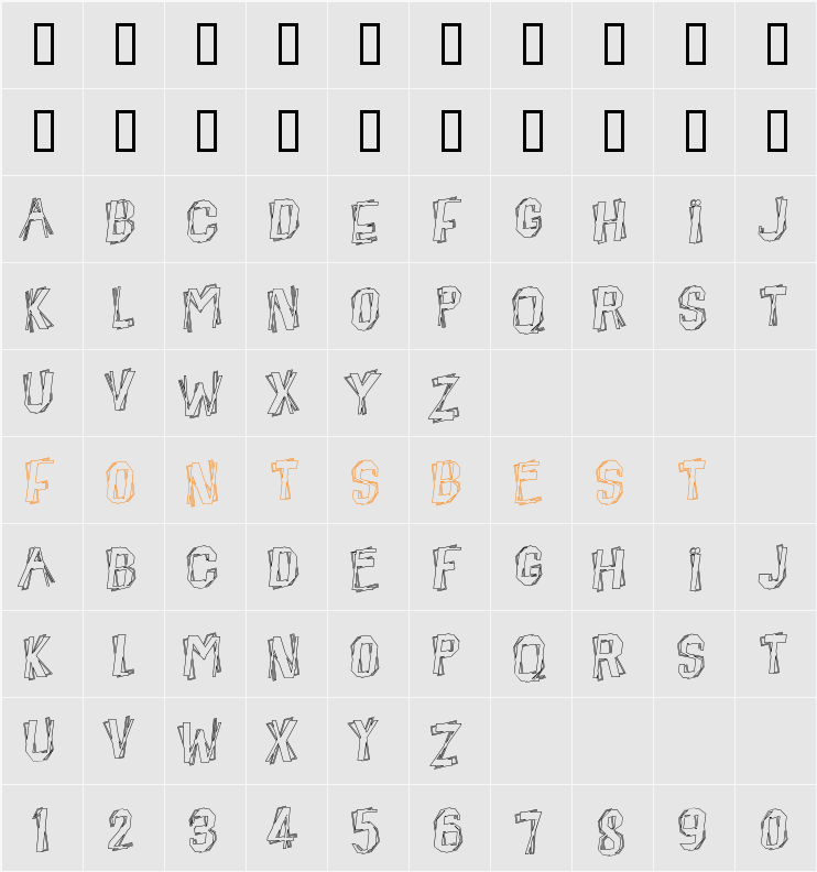 BeatnikHayseed Character Map
