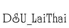 DSU_LaiThai Font Image