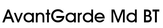 AvantGarde Md BT