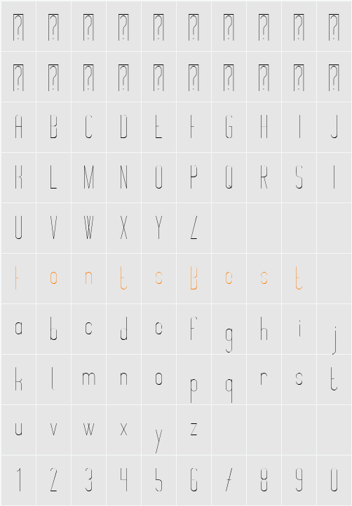 Montepetrum Character Map