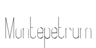 Montepetrum Font Image