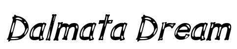 Dalmata Dream Font Image