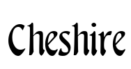 Cheshire Font Image