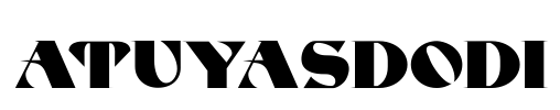ATUYASDODI Font Image