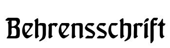 Behrensschrift