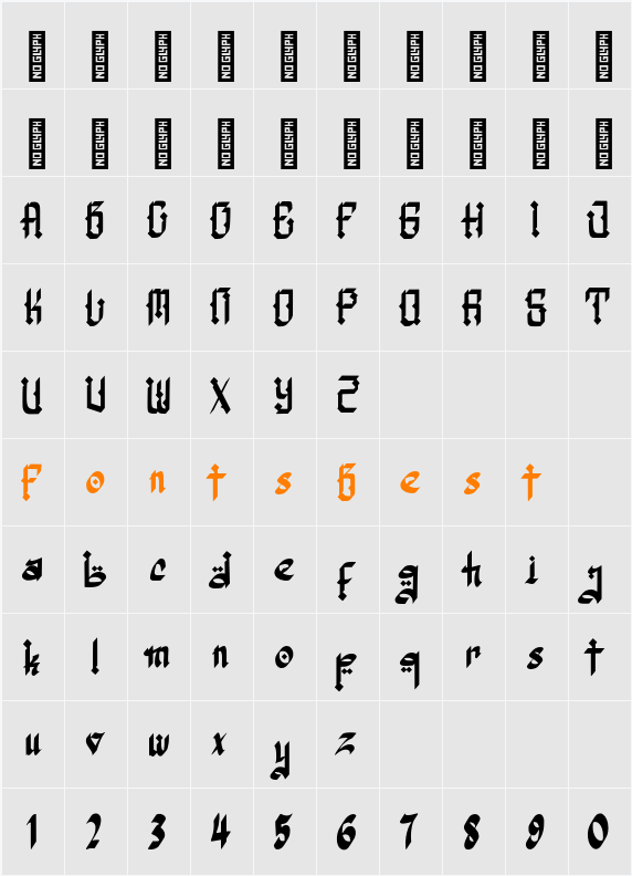 Assyam Character Map
