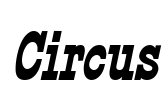 Circus Font Image