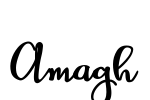 Amagh Font Image