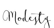 Modesty
