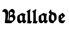 Ballade Font Image