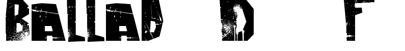 Ballad of Dwight Frye Font Image