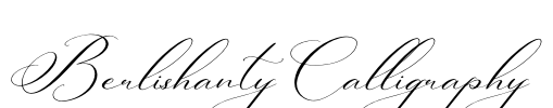 Berlishanty Calligraphy