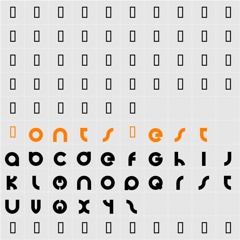 Big Poppa E Character Map