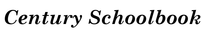 Century Schoolbook
