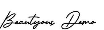 Beautyous Demo Font Image