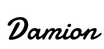 Damion Font Image
