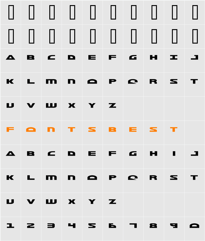 Morse NK Character Map