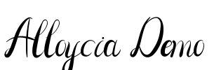 Alloycia Demo Font Image