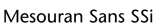 Mesouran Sans SSi