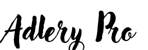 Adlery Pro Font Image